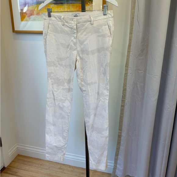 MASON’S Forte Dei Marmi Straight Pant - White Camo - Picture 2 of 5